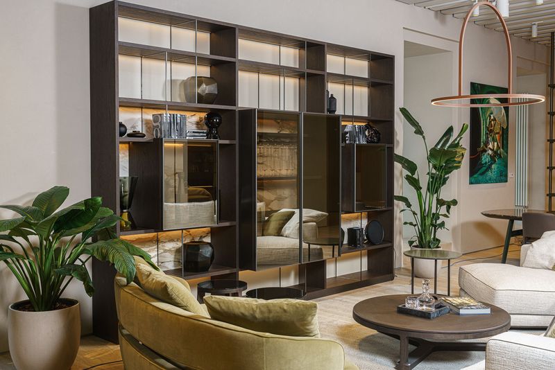 Molteni&C Модульная композиция 505 387см от Molteni & C — в интерьере
