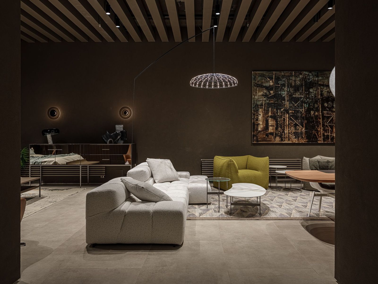 B&B Italia Диван Tufty-Time '15 Sambuco Bianco от B&B Italia — в интерьере