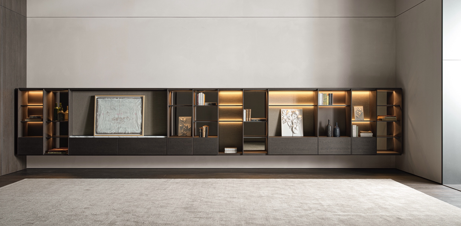 Molteni&C Подвесной комод Logos от Molteni & C — в интерьере