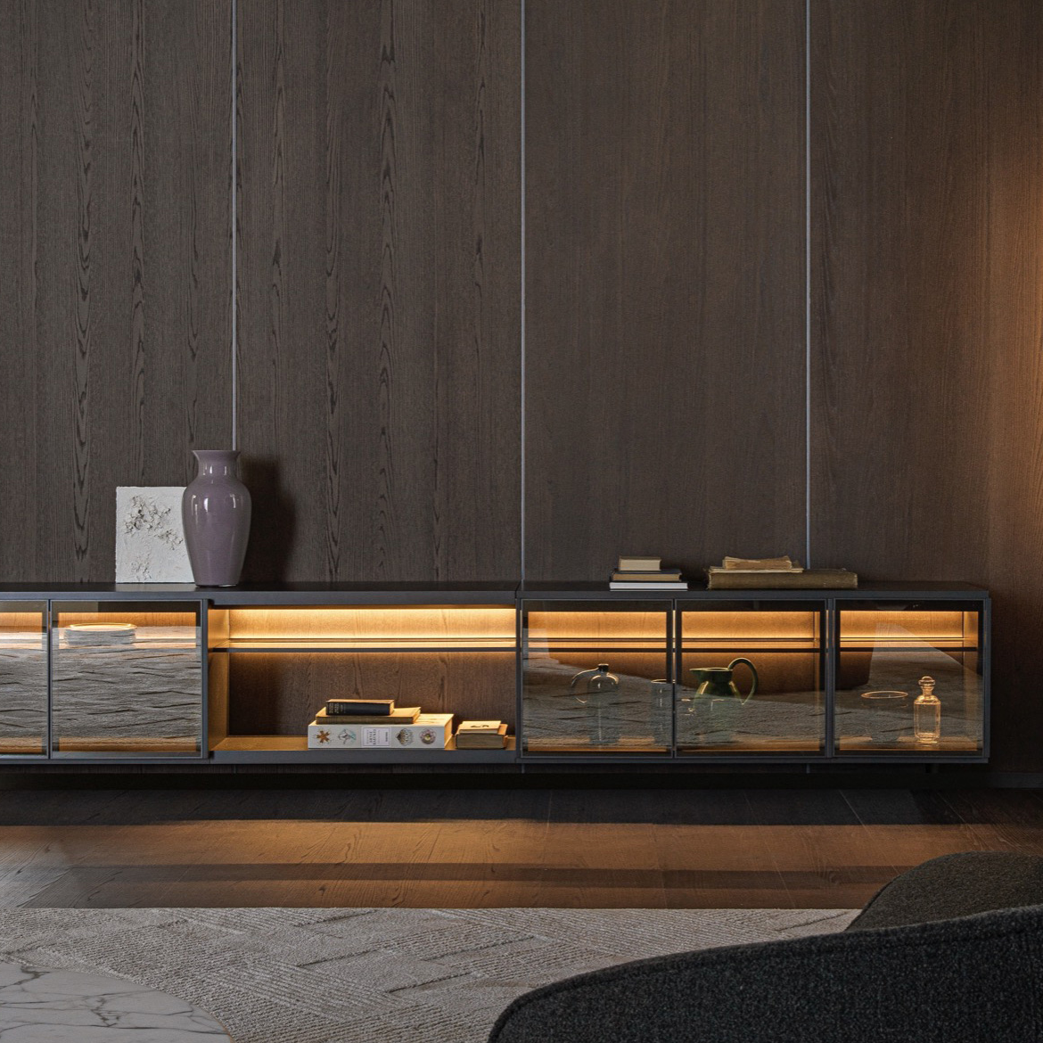 Molteni&C Подвесной комод Logos от Molteni & C — в интерьере