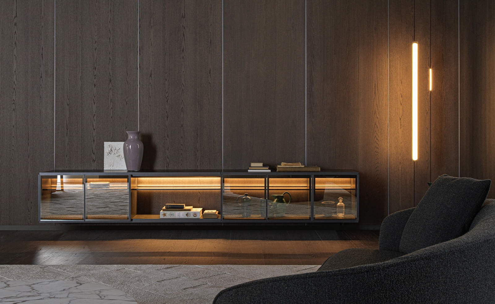 Molteni&C Подвесной комод Logos от Molteni & C — в интерьере