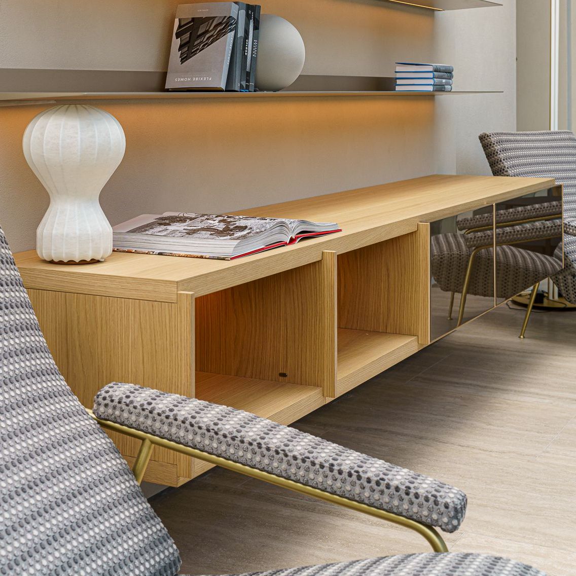 Molteni&C Подвесной комод Logos от Molteni & C — в интерьере
