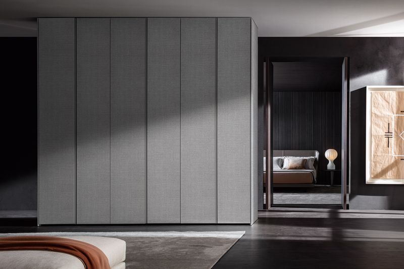 Molteni&C Двустворчатый шкаф распашной Gliss Master Tatami Grey от Molteni & C — в интерьере