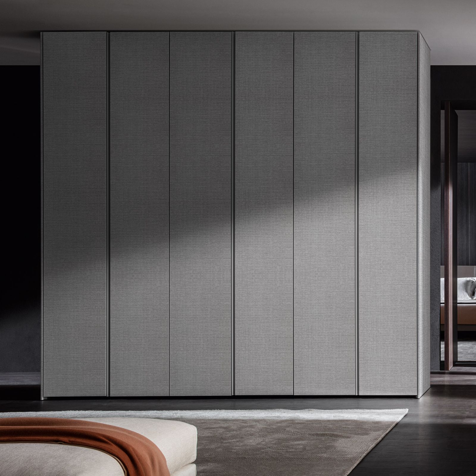 Molteni&C Двустворчатый шкаф распашной Gliss Master Tatami Grey от Molteni & C — в интерьере