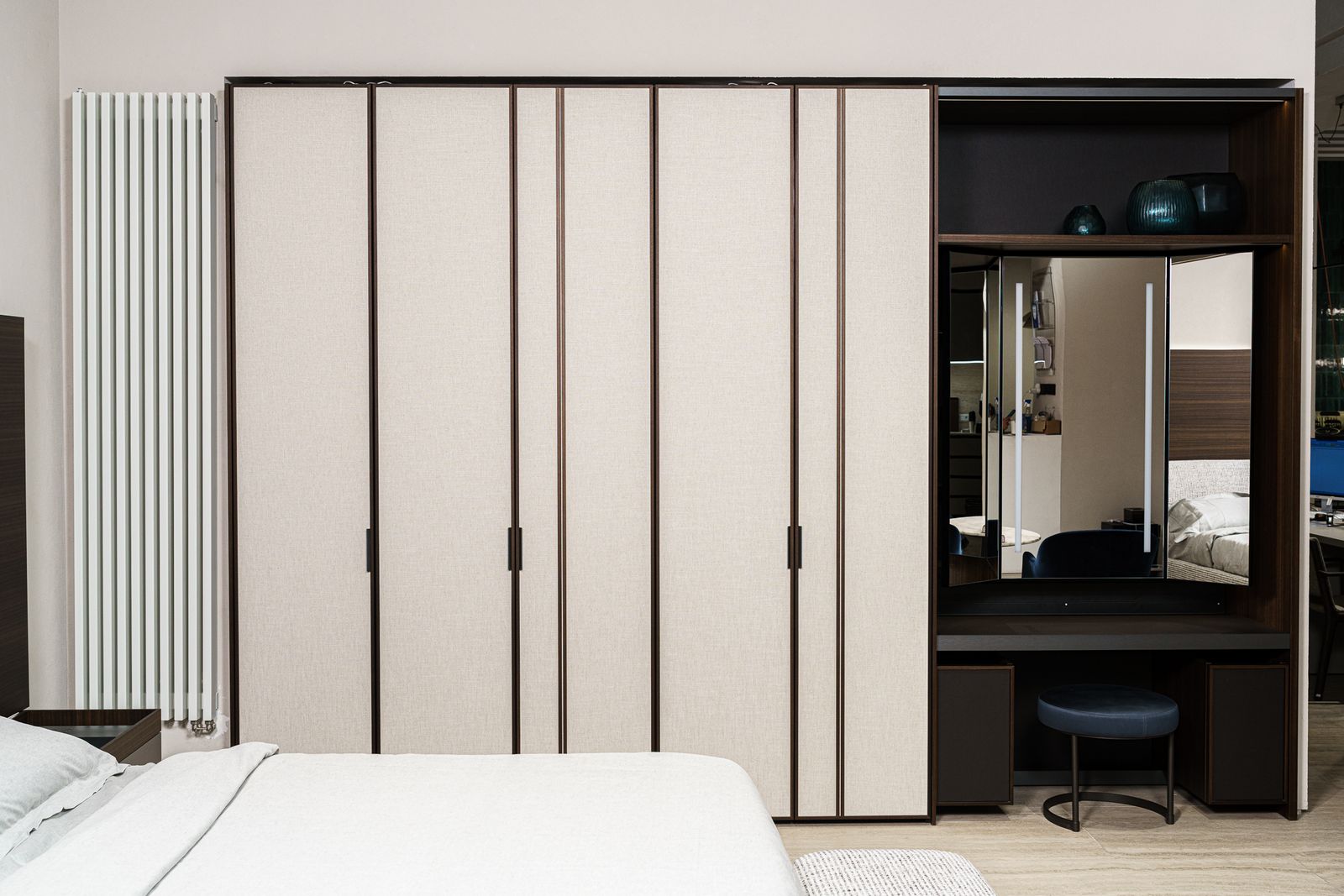 Molteni&C Шкаф с туалетным столиком Gliss Master Eucaliptus от Molteni & C — в интерьере