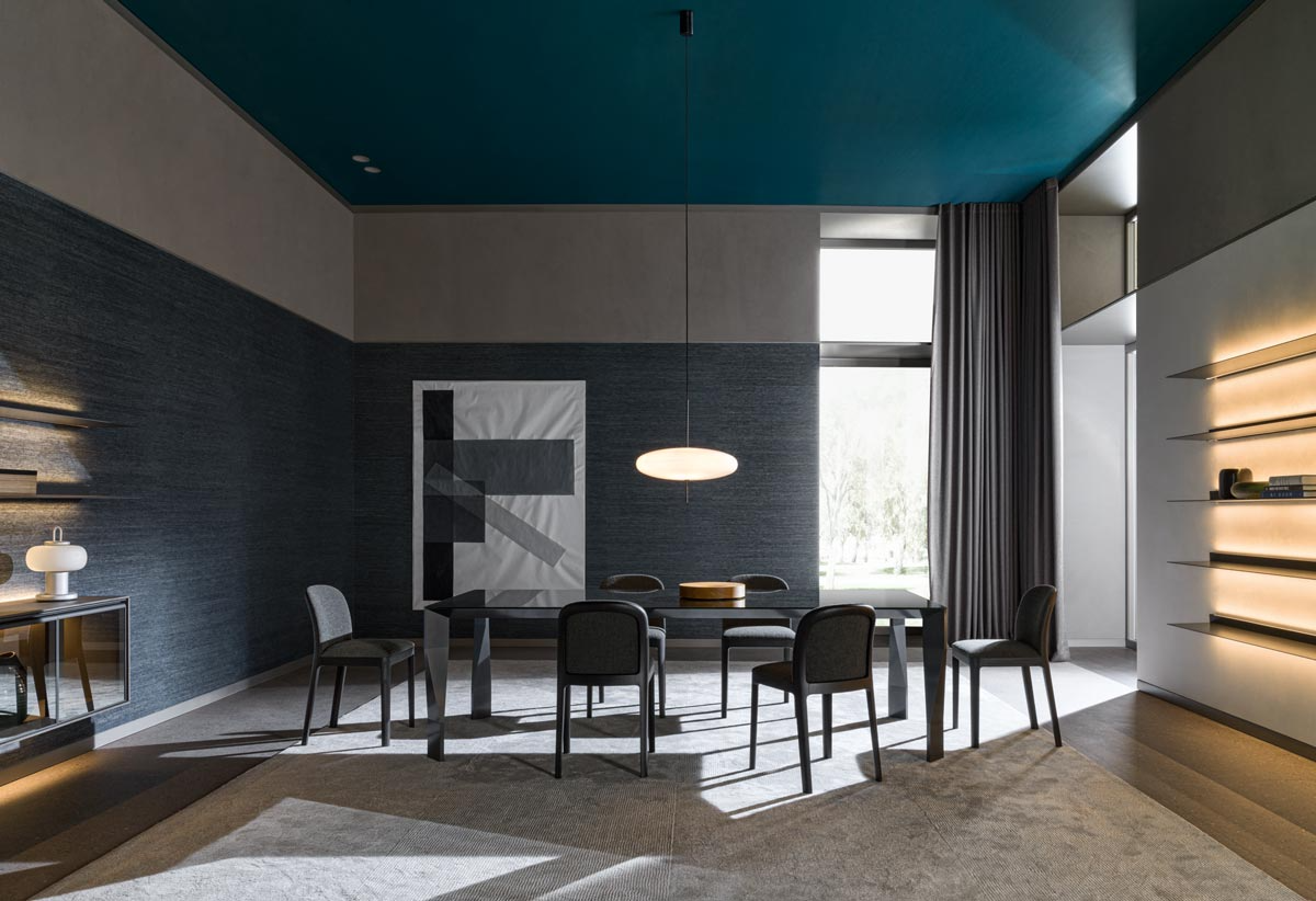 Molteni&C Стул Tea 160 Unique / black oak от Molteni & C — в интерьере