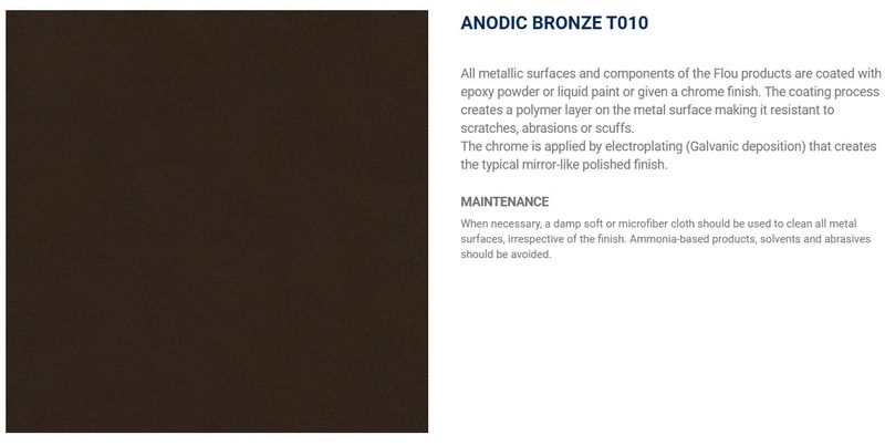 Flou Вешалка Servomuto Anodic bronze от Flou