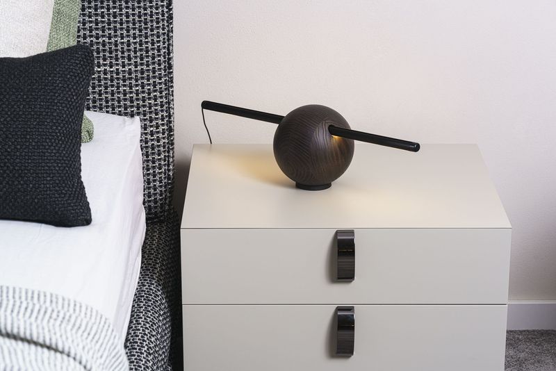 Flou Настольная лампа Rugiada coffee brown Ashwood от Flou