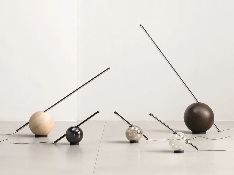 Flou Настольная лампа Rugiada Smoke glass от Flou