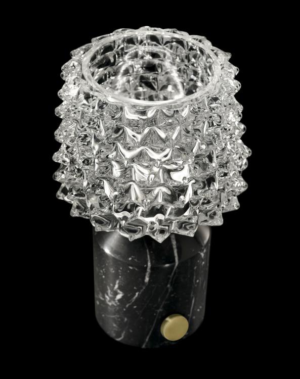 Barovier & Toso Настольная лампа Camparino Black marble от Barovier & Toso — в интерьере