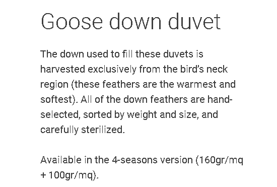 Flou Одеяло Goose down 4 Seasons 205*55 от Flou