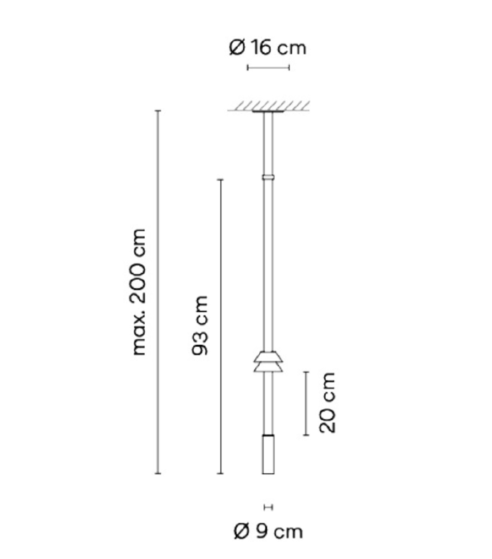 Vibia Подвесной светильник Flamingo 1580 от Vibia
