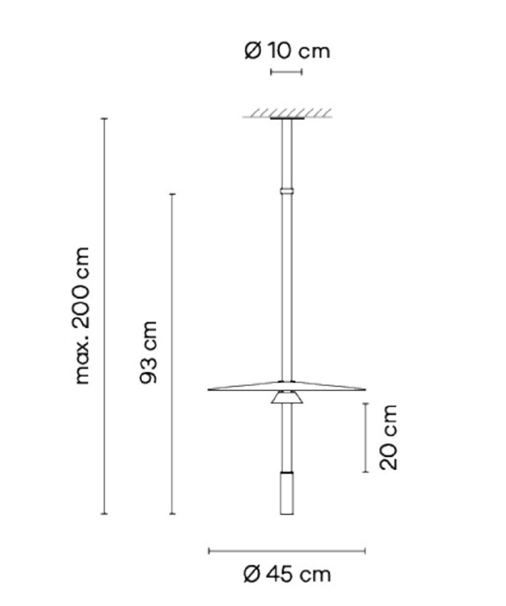 Vibia Подвесной светильник Flamingo 1585 от Vibia