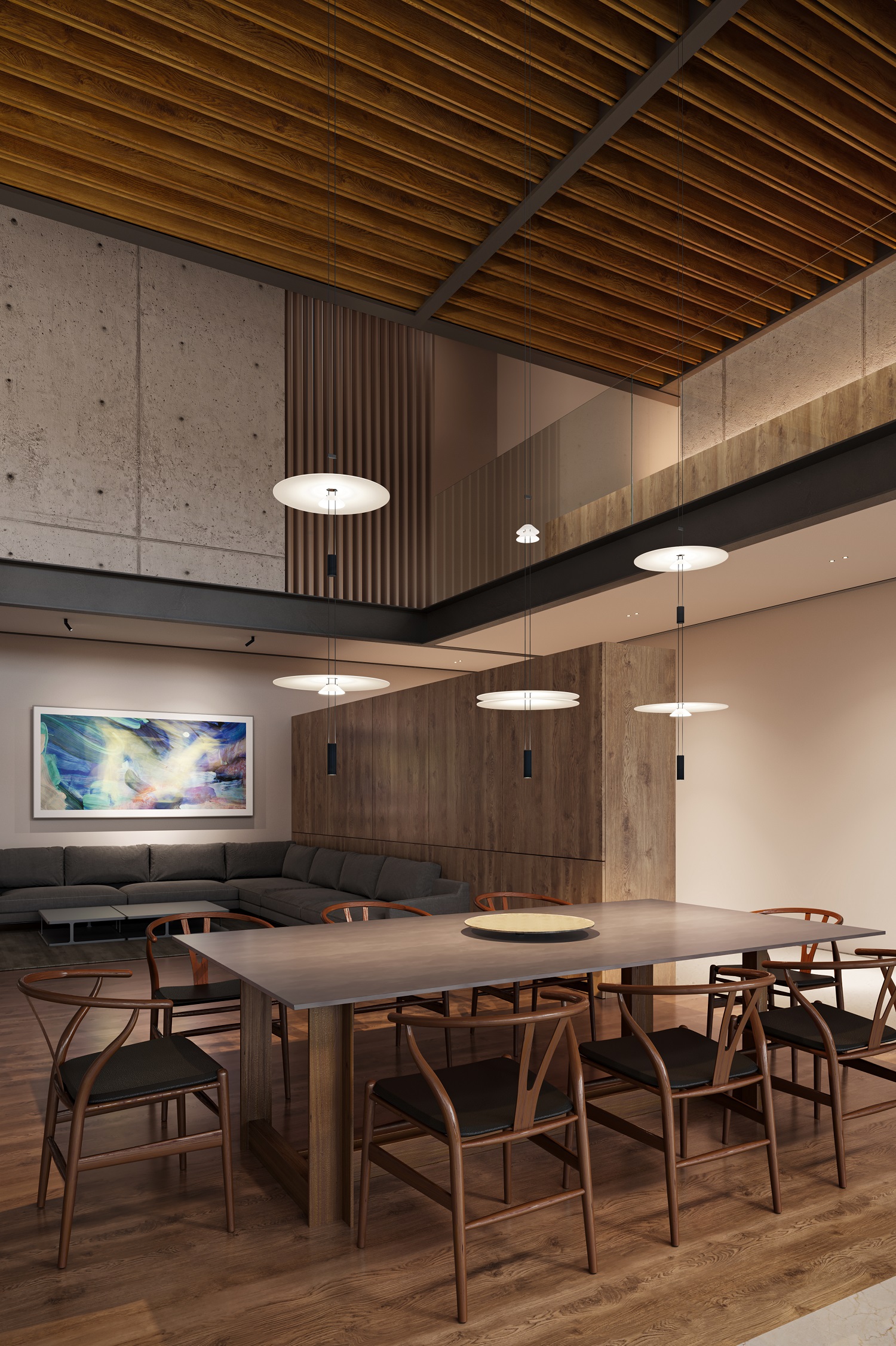 Vibia Подвесной светильник Flamingo 1590 от Vibia — в интерьере