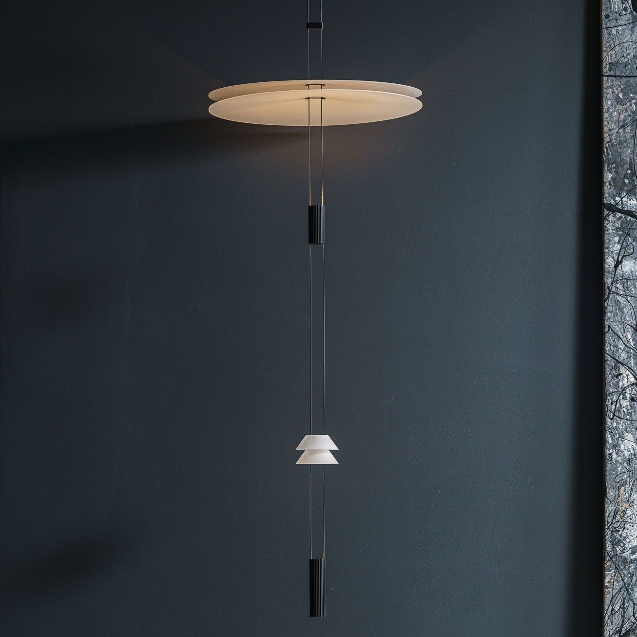 Vibia Подвесной светильник Flamingo 1590 от Vibia — в интерьере