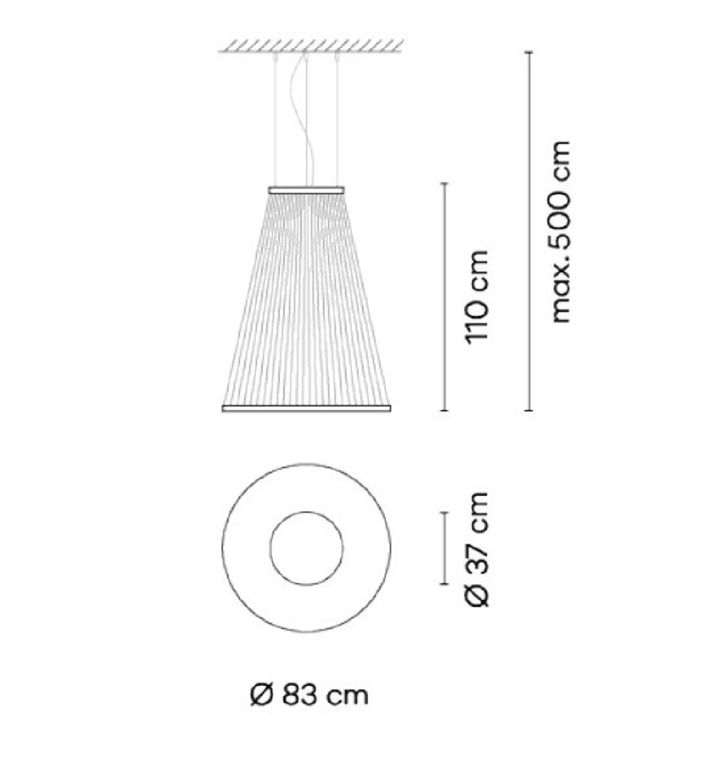 Vibia Подвесной светильник Array 1865 от Vibia