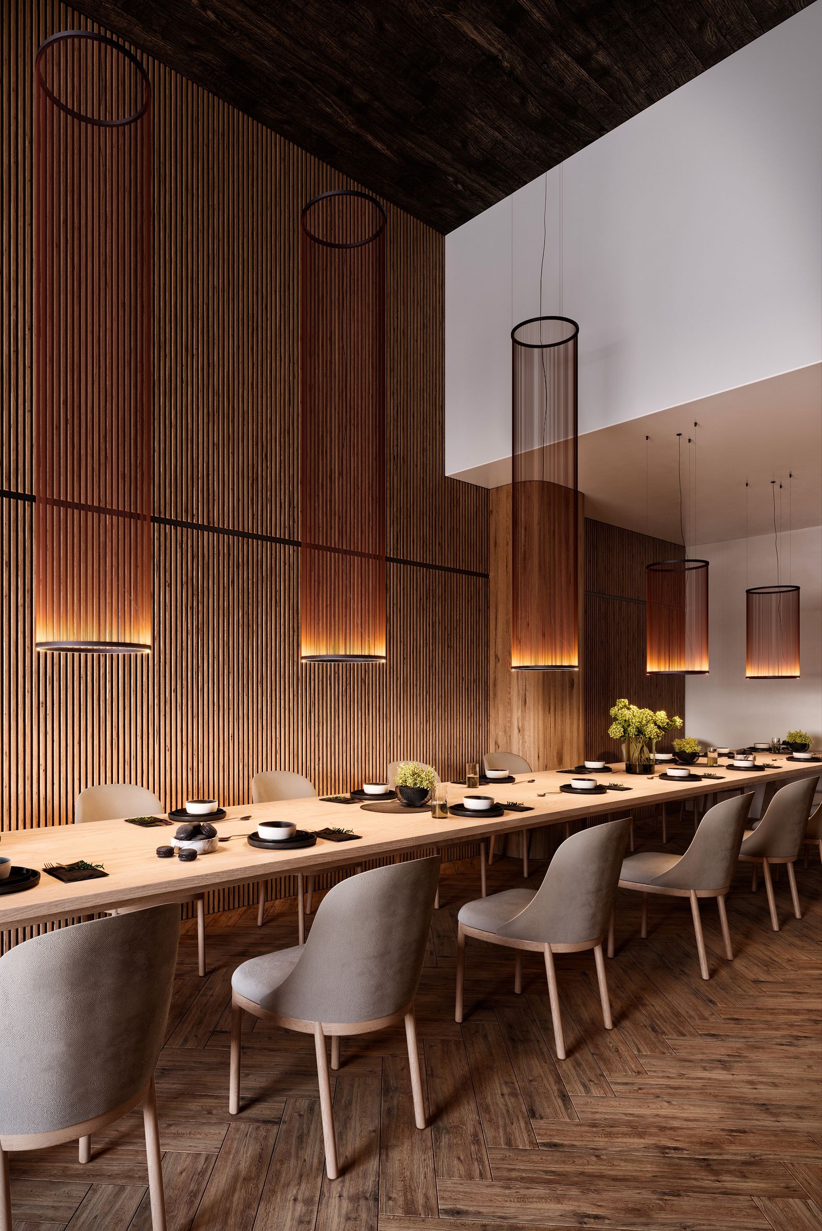 Vibia Подвесной светильник Array 1810 от Vibia — в интерьере