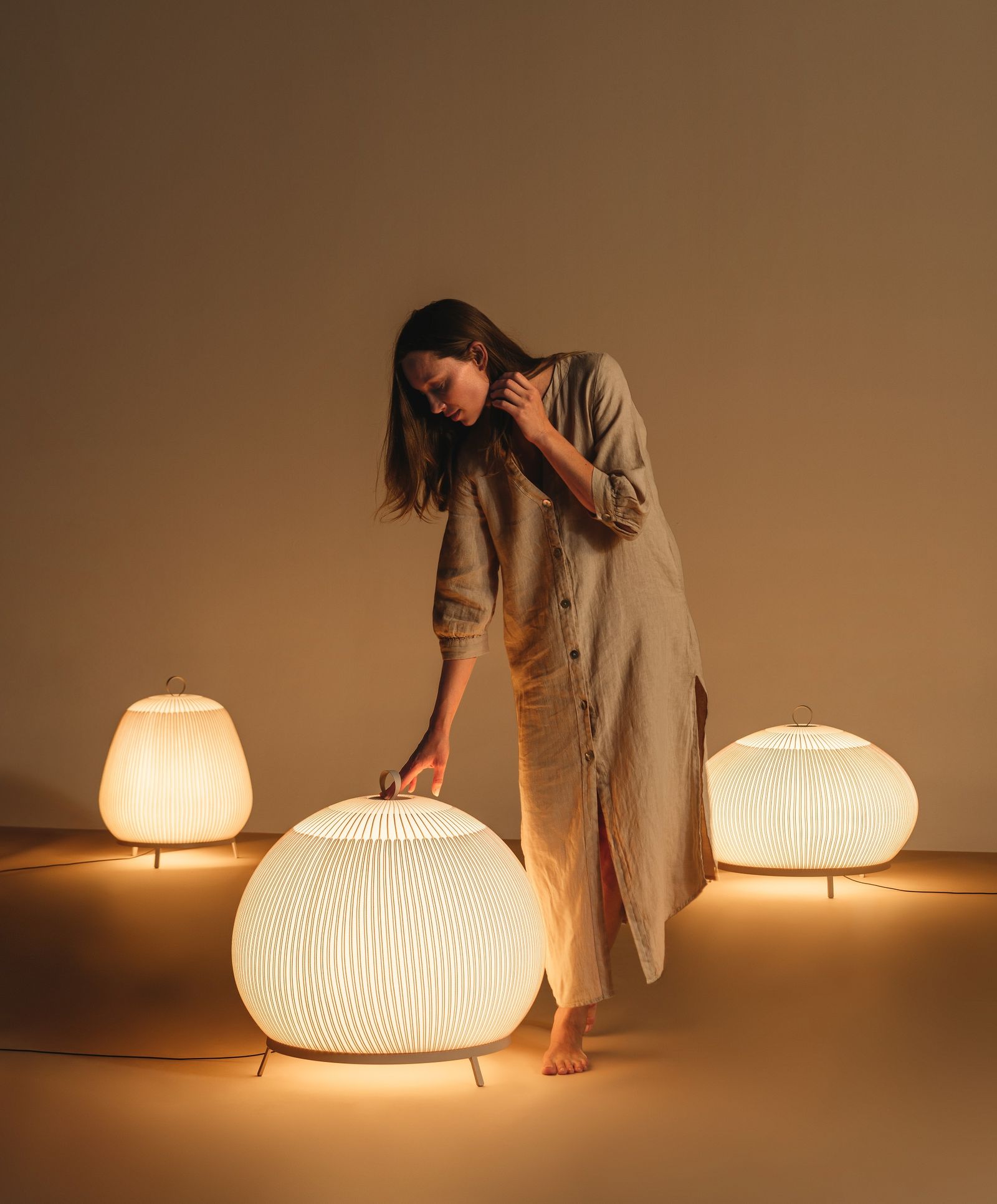 Vibia Торшер Knit 7490 от Vibia — в интерьере