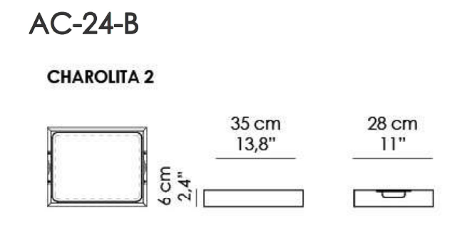 Bellavista Collection Поднос Charolitas от Bellavista Collection