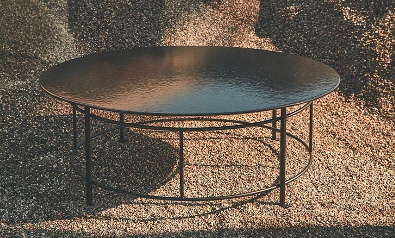 De Padova Уличный журнальный столик Andon Outdoor от De Padova — в интерьере