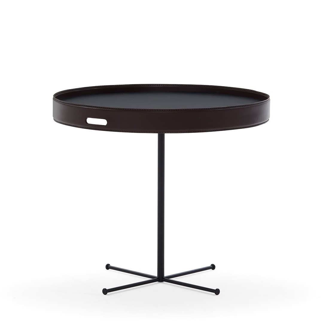 De Padova Столик с подносом Chab-Table Leather от De Padova