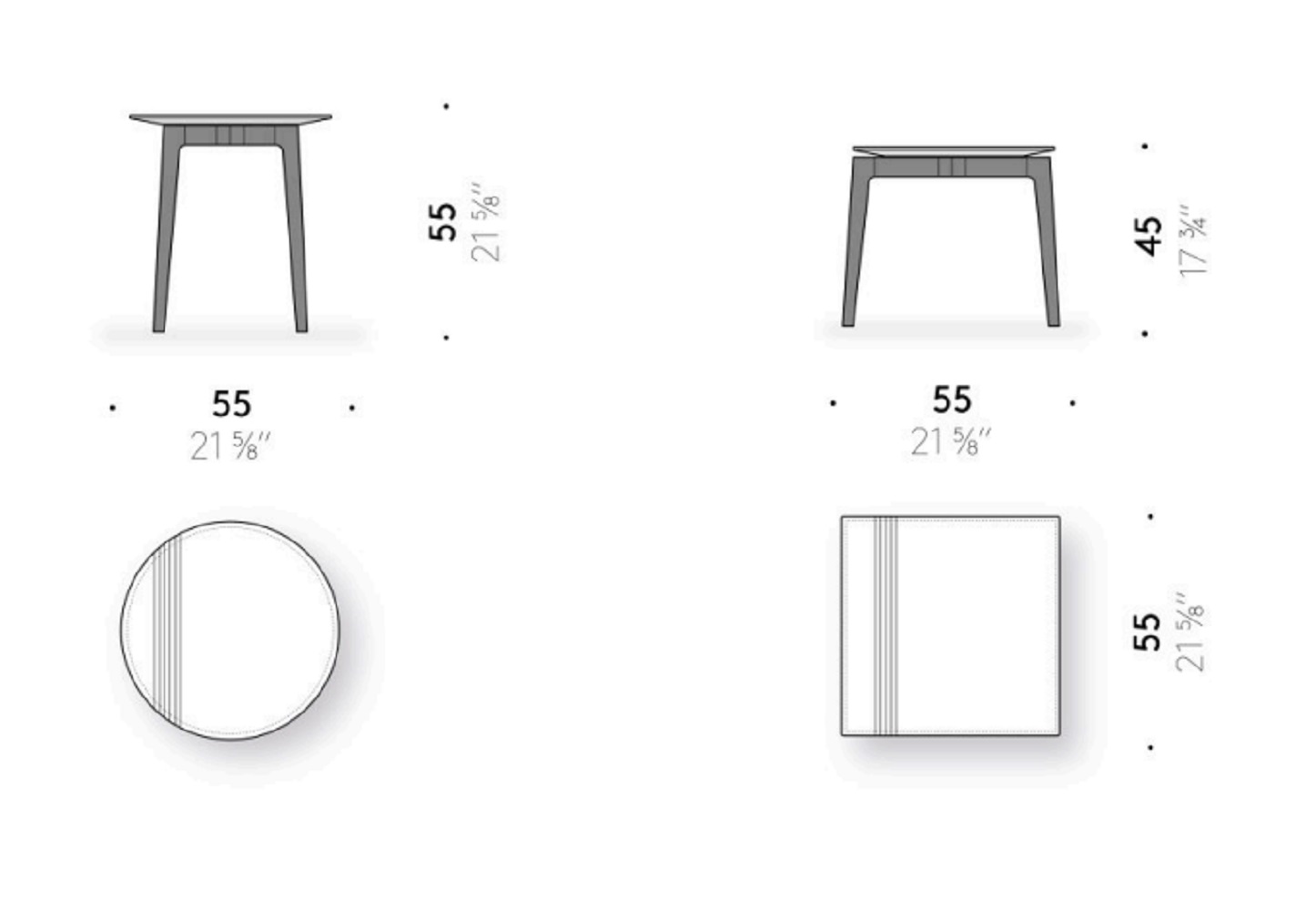 De Padova Журнальный столик Everyday Life Side Table от De Padova