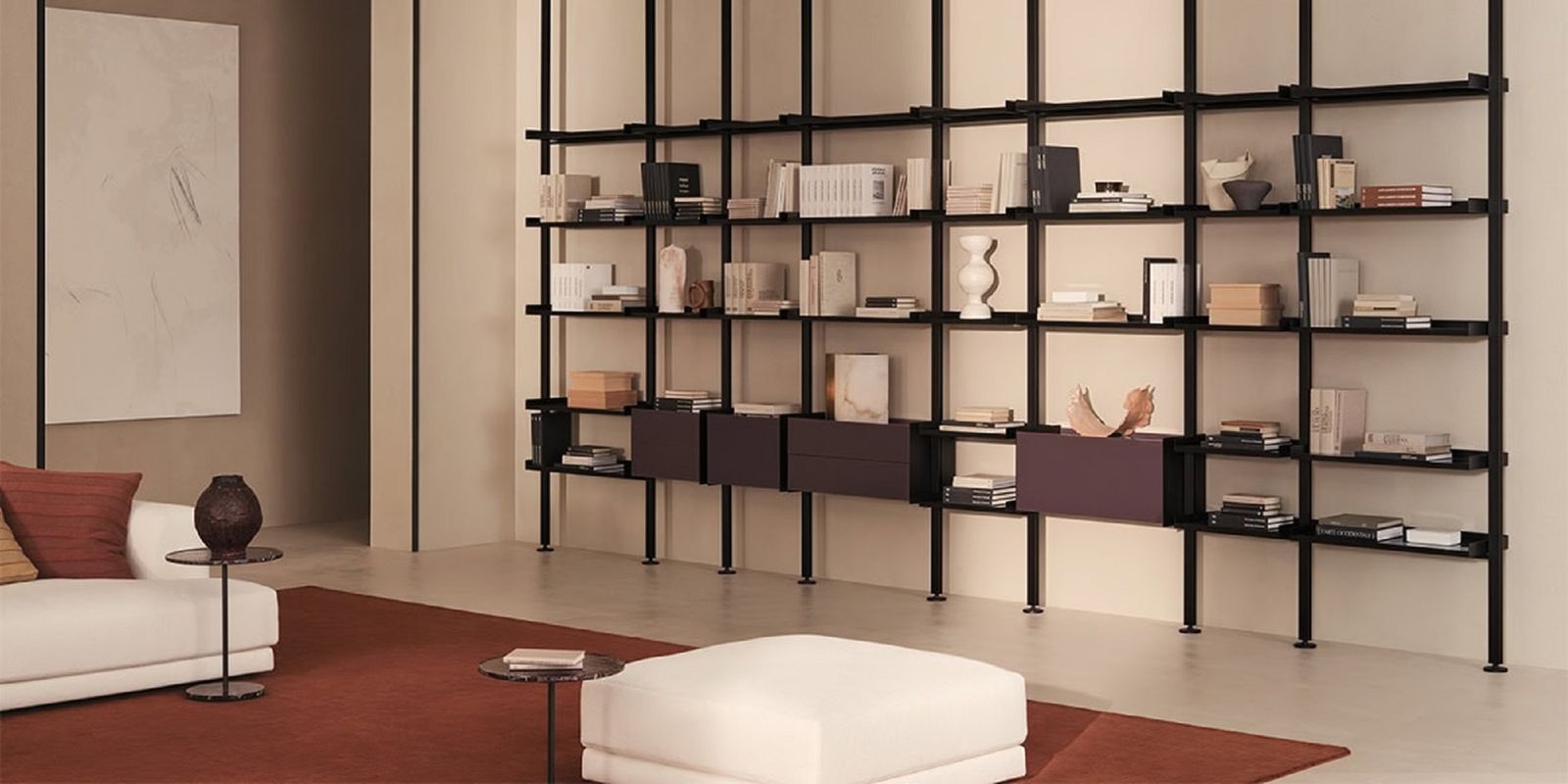 De Padova Стеллаж SaintPaul Shelving System от De Padova — в интерьере