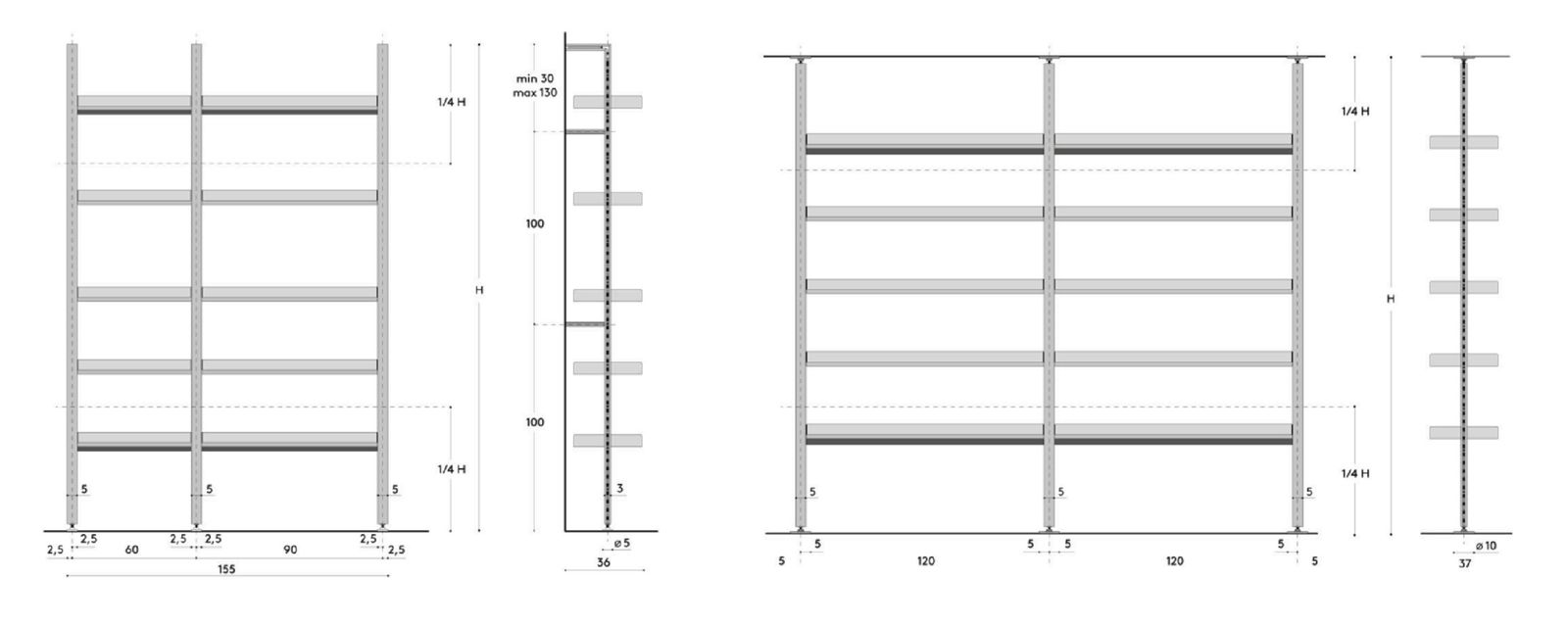 De Padova Стеллаж SaintPaul Shelving System от De Padova