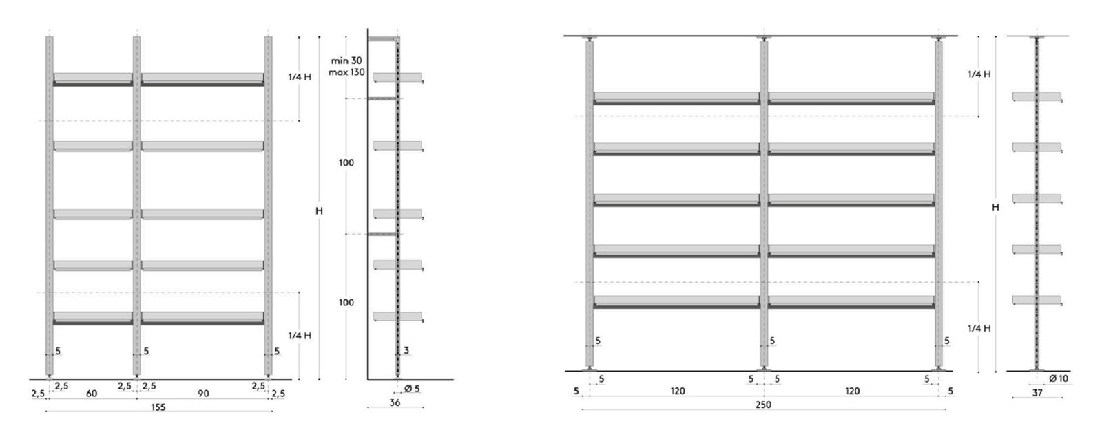 De Padova Стеллаж Wigmore Shelving System от De Padova