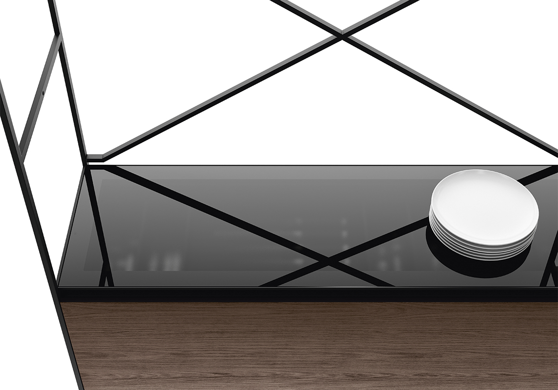 De Padova Стеллаж R.I.G. Modules Kitchen System от De Padova — в интерьере