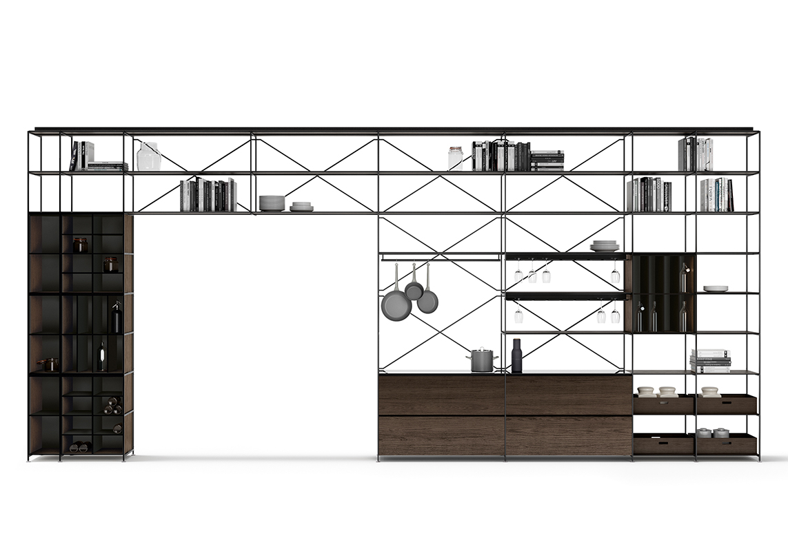 De Padova Стеллаж R.I.G. Modules Kitchen System от De Padova