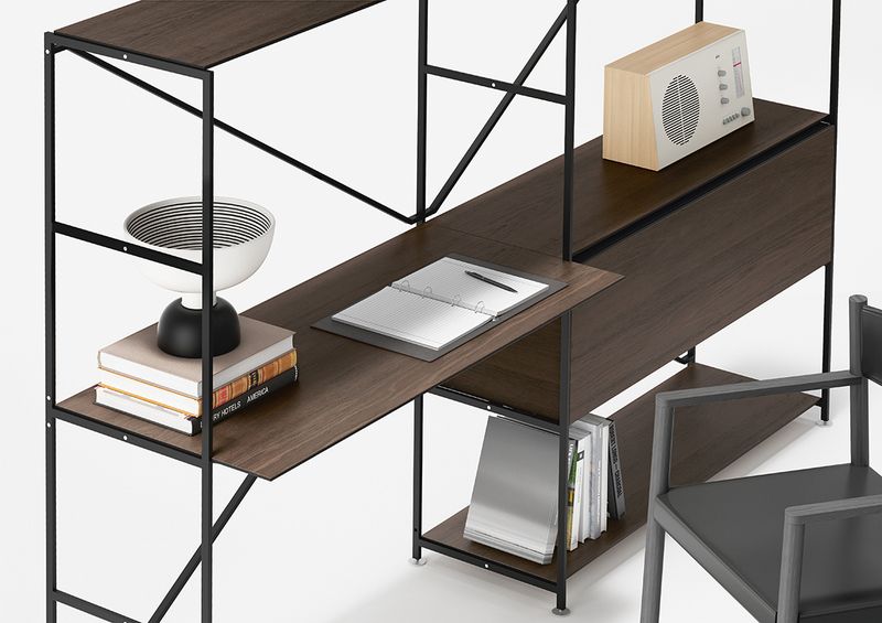 De Padova Стенка R.I.G. Modules Living System от De Padova — в интерьере