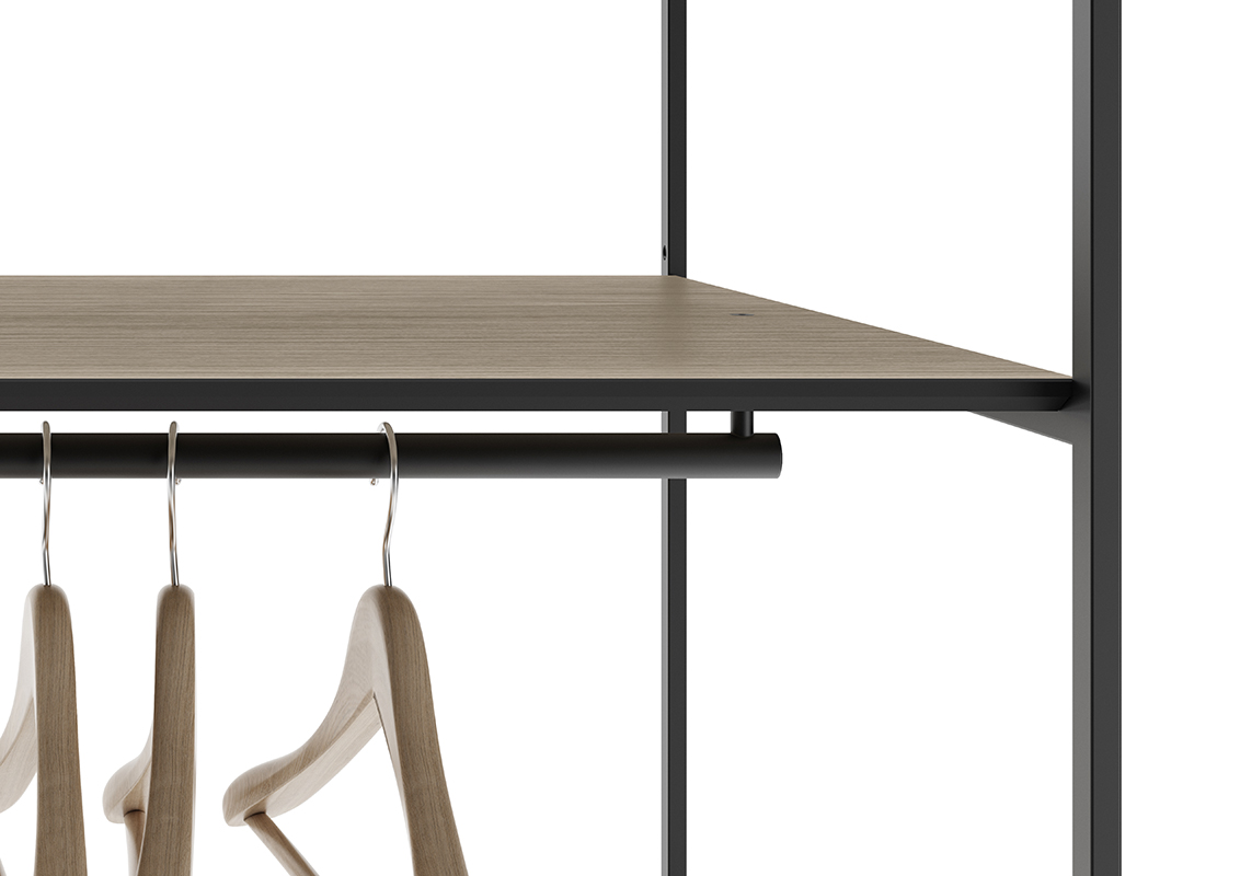 De Padova Стеллаж R.I.G. Modules Wardrobe от De Padova — в интерьере