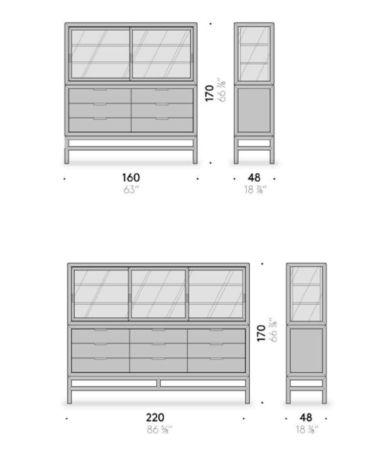 De Padova Витрина Silent Drawer Cabinet от De Padova