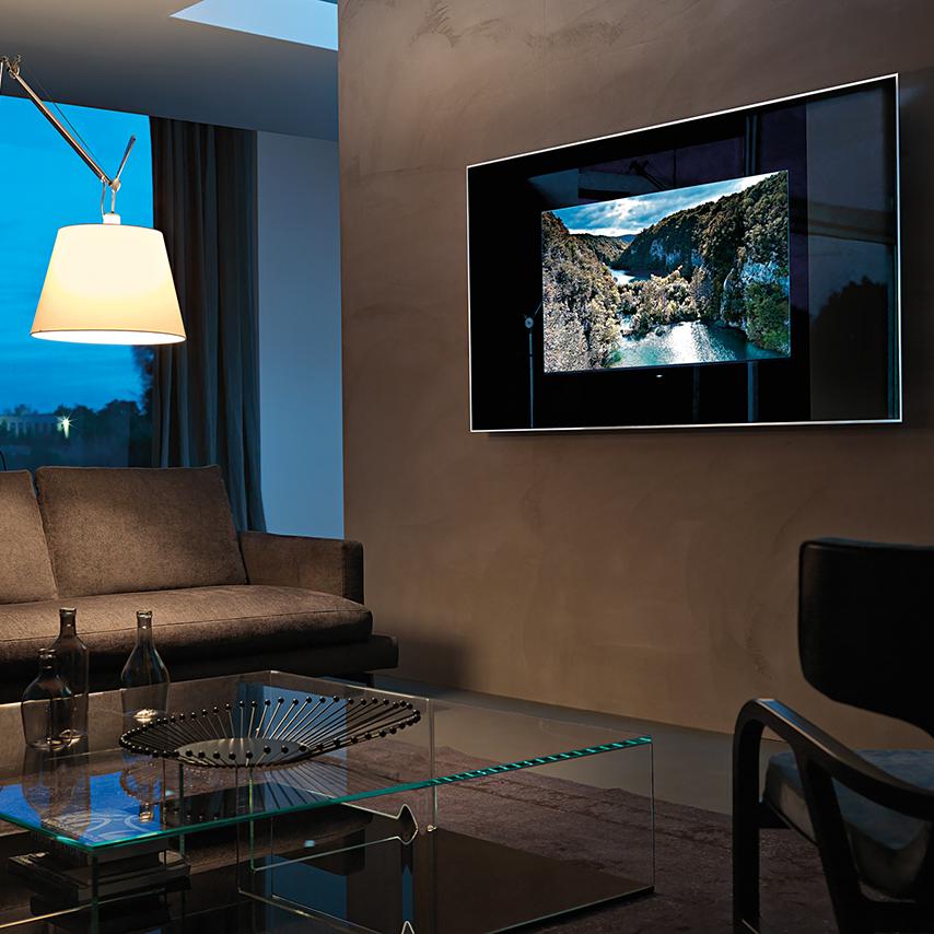 Fiam Зеркало Mirage tv от Fiam — в интерьере