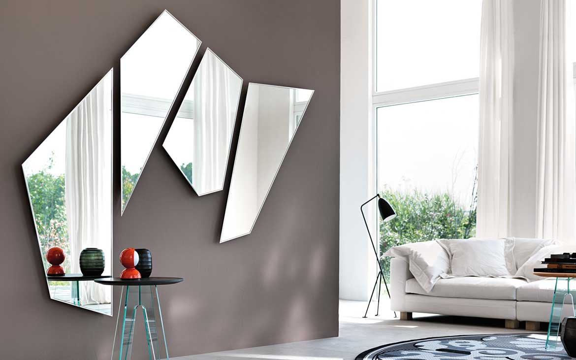 Fiam Зеркало Mirage от Fiam — в интерьере