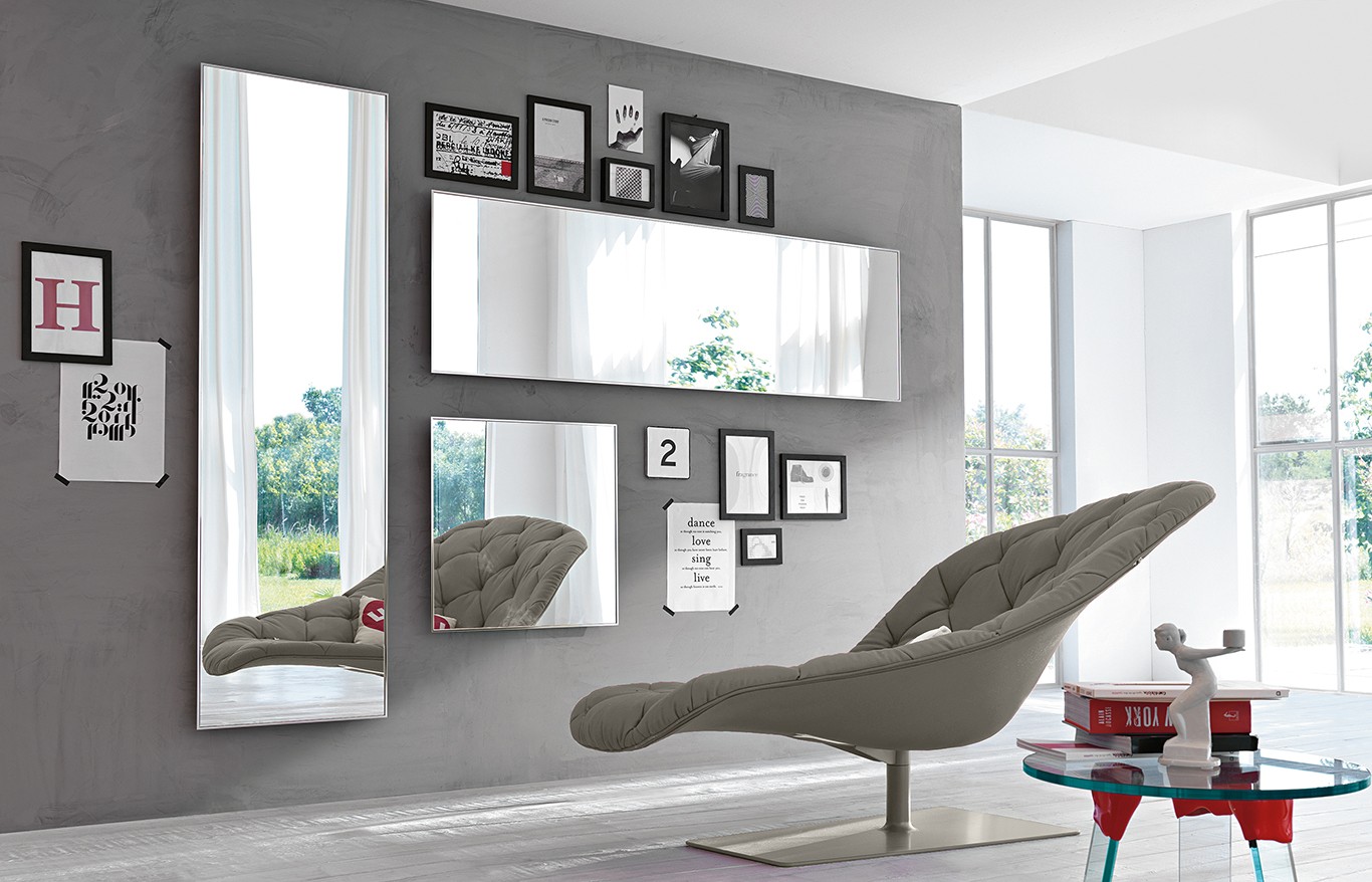 Fiam Зеркало Mirage от Fiam — в интерьере