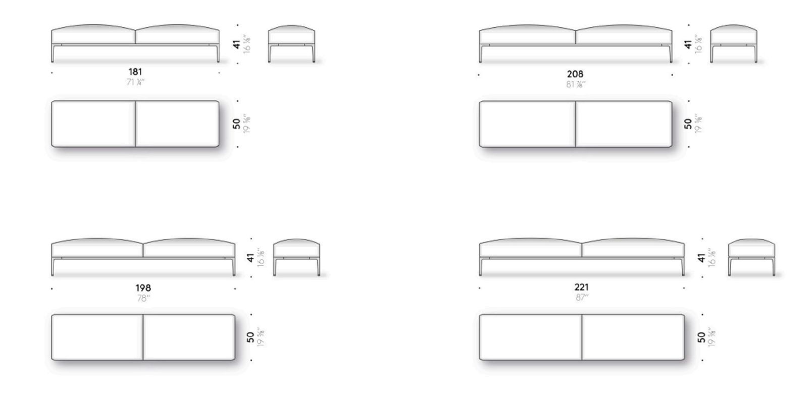 De Padova Скамья Horizontal Bench Edition от De Padova