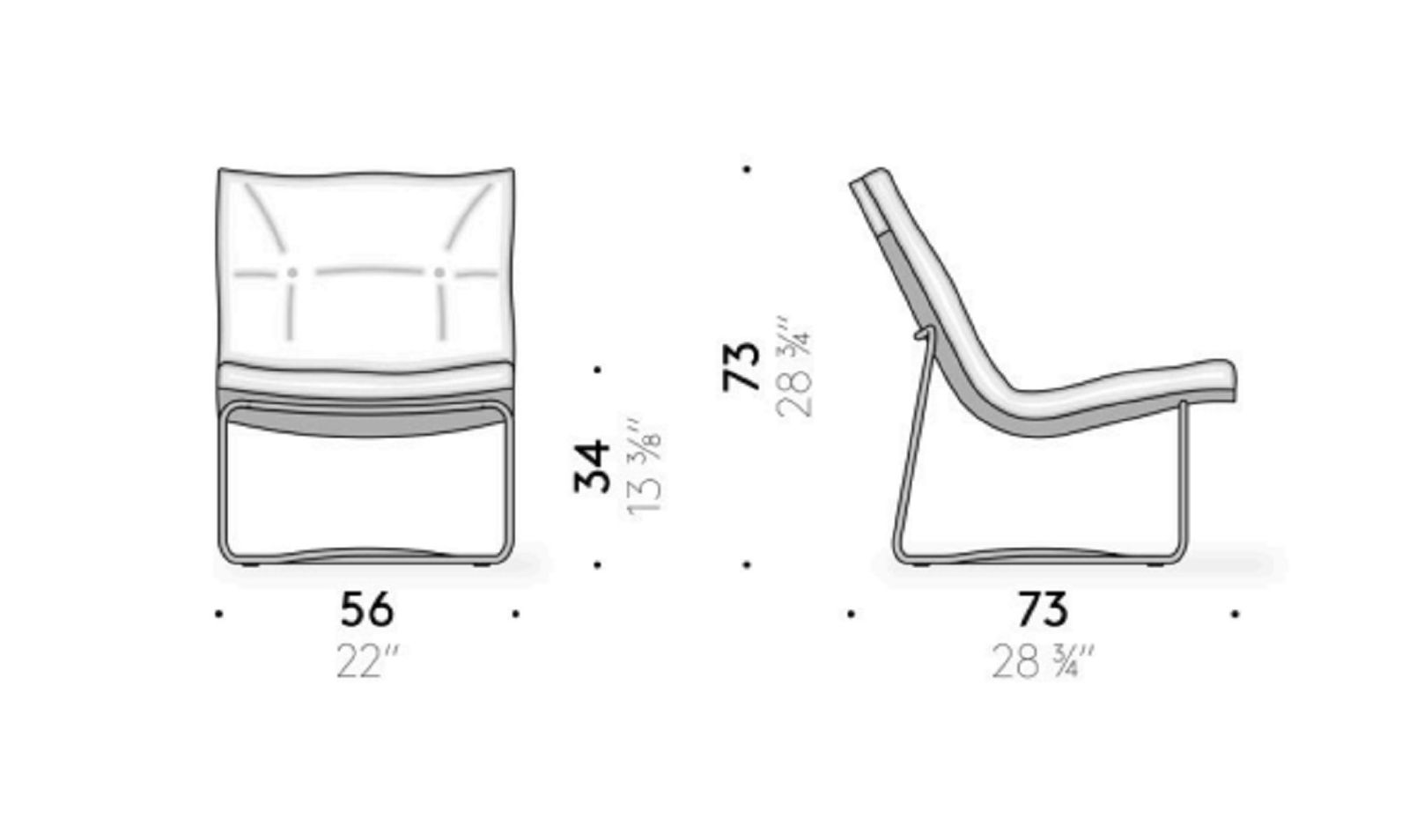De Padova Кресло Low Chair LC03 от De Padova