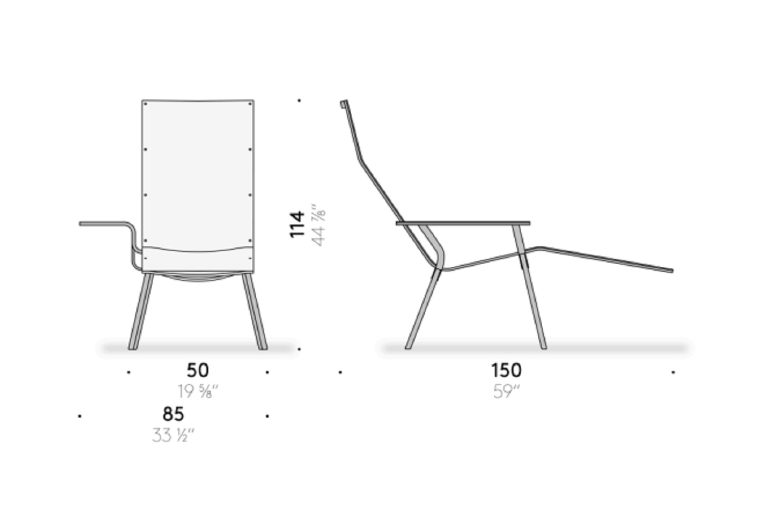 De Padova Кресло Leather Low Chair LL04 от De Padova