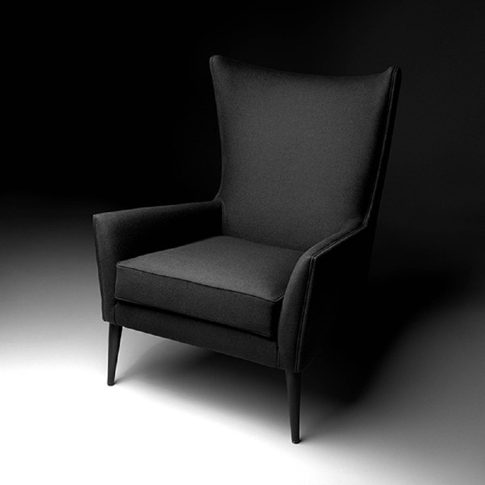 De Padova Кресло с пуфом Wingback от De Padova — в интерьере