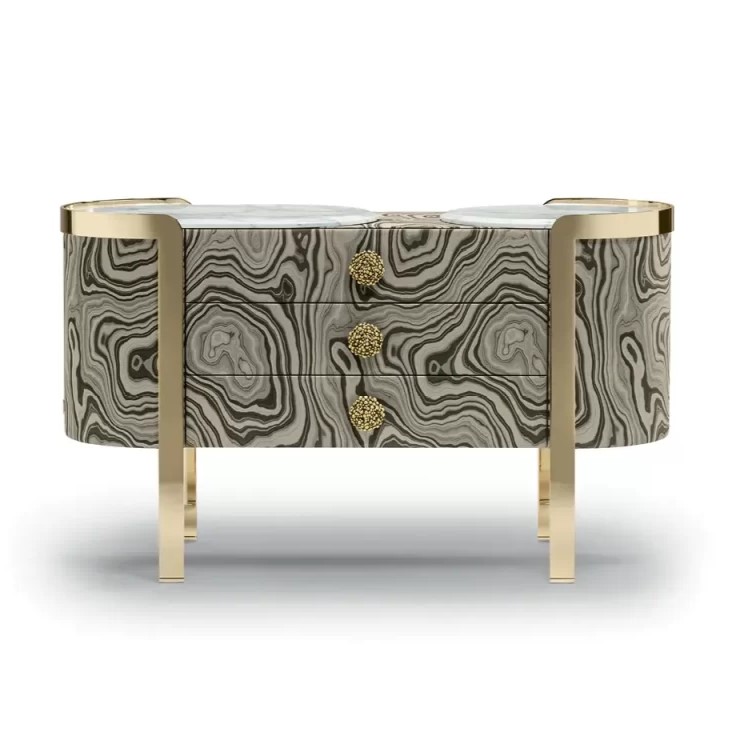 Opera Contemporary Комод Doris fabric 41092/T от Opera Contemporary