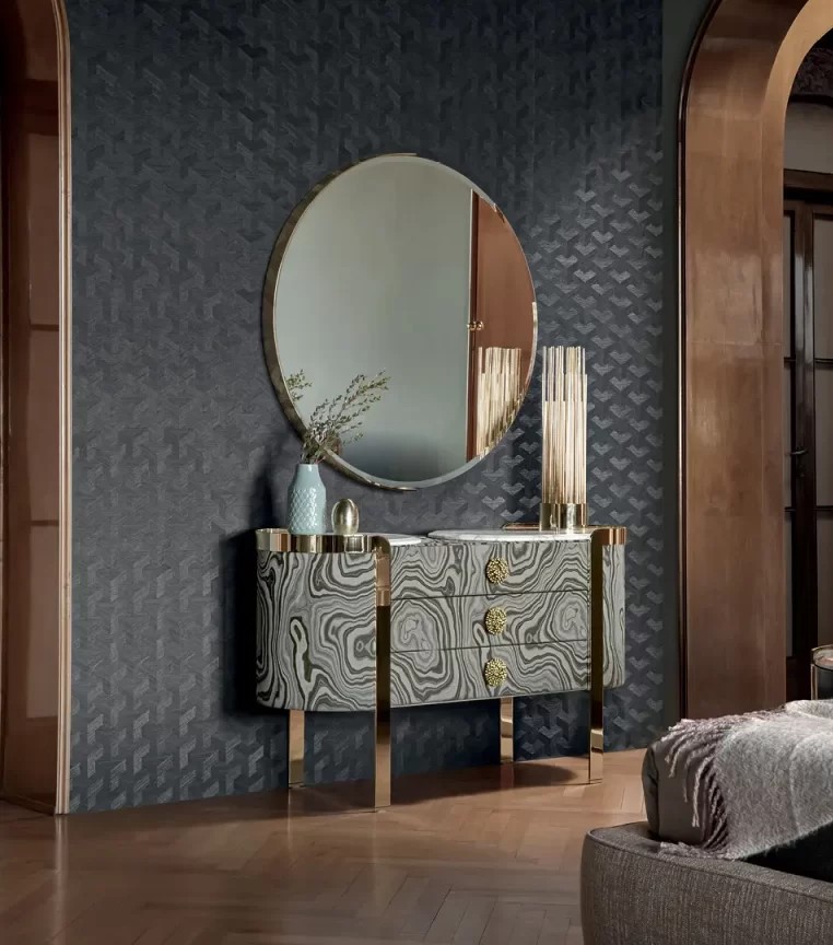 Opera Contemporary Комод Doris fabric 41092/T от Opera Contemporary — в интерьере