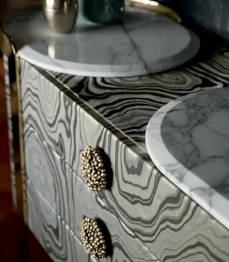 Opera Contemporary Комод Doris fabric 41092/T от Opera Contemporary — в интерьере