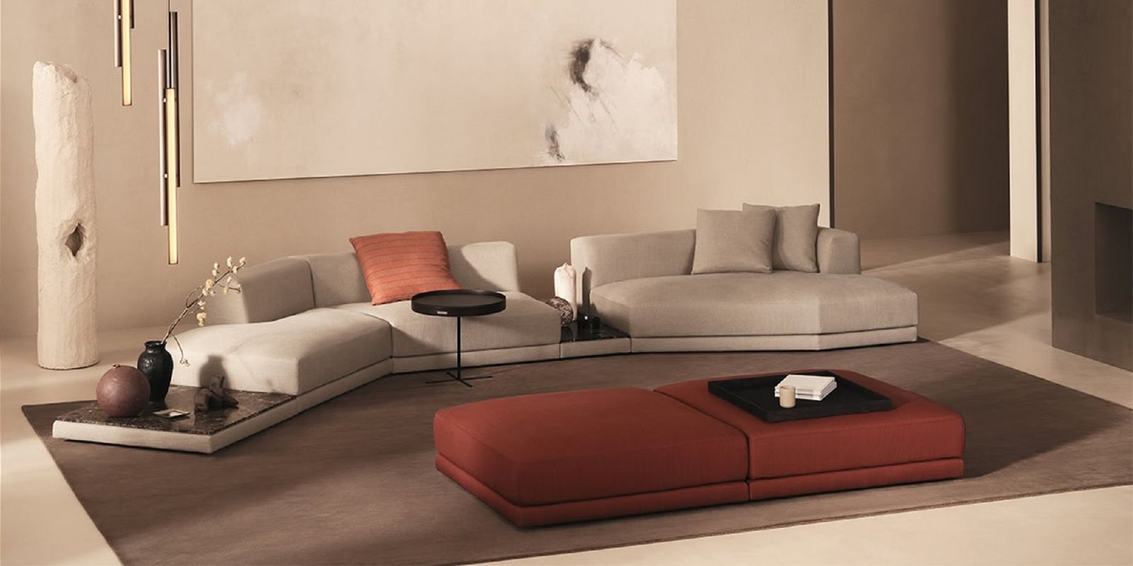 De Padova Диван Alberese XL от De Padova — в интерьере