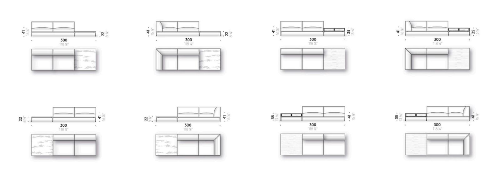 De Padova Диван Horizontal Sofa Edition от De Padova