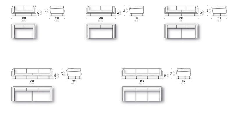De Padova Диван Square XL от De Padova