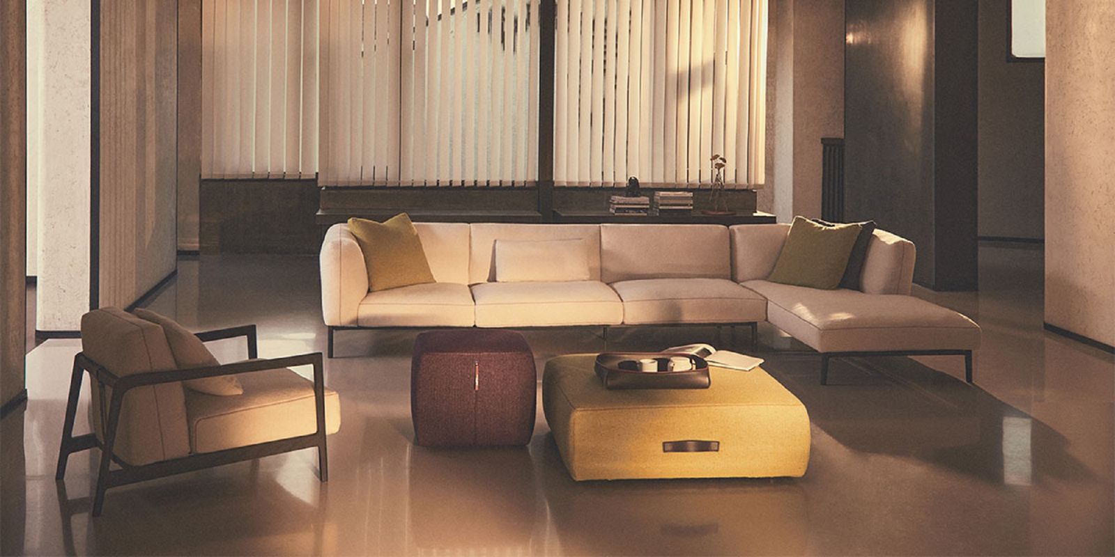 De Padova Диван Everyday Life Modular Sofa от De Padova — в интерьере