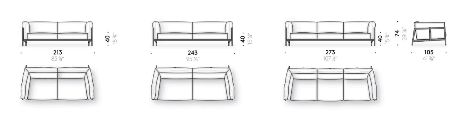 De Padova Диван Everyday Life Sofa от De Padova