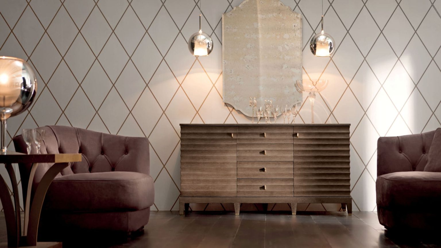 Opera Contemporary Креденция Elettra 41028 от Opera Contemporary — в интерьере
